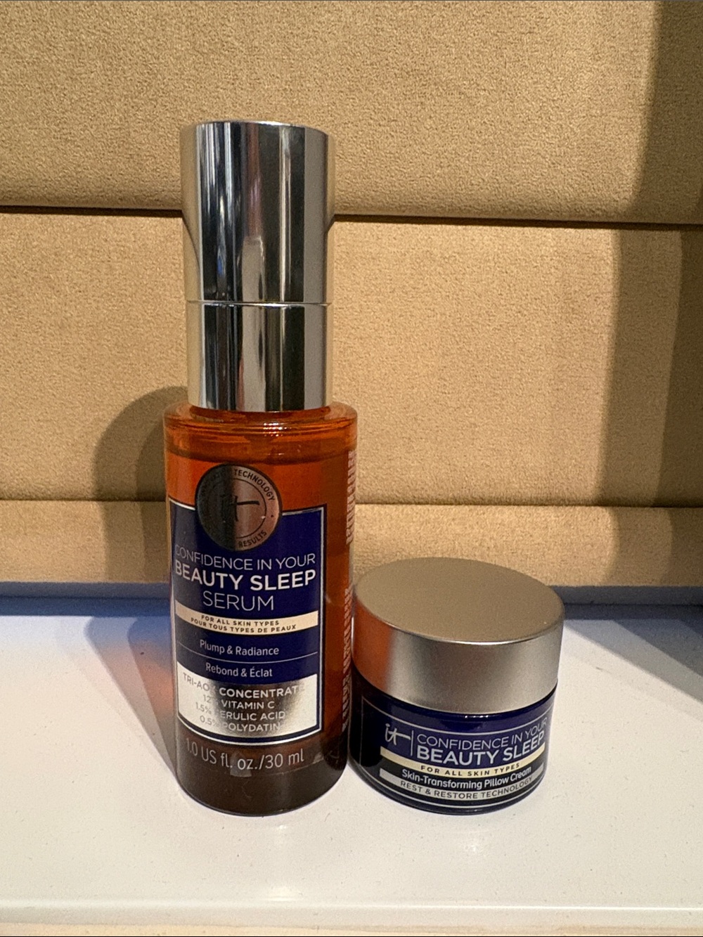 it cosmetics Beauty Sleep Serum & Pillow Cream - Orange/Blue/Silver
